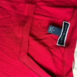 Red cotton shirt